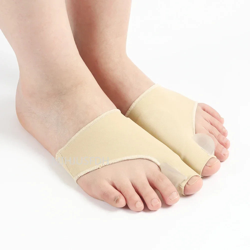 Toe Separator Hallux Valgus Bunion Corrector Orthotics Feet Bone Thumb Adjuster Correction Pedicure Sock Straightener