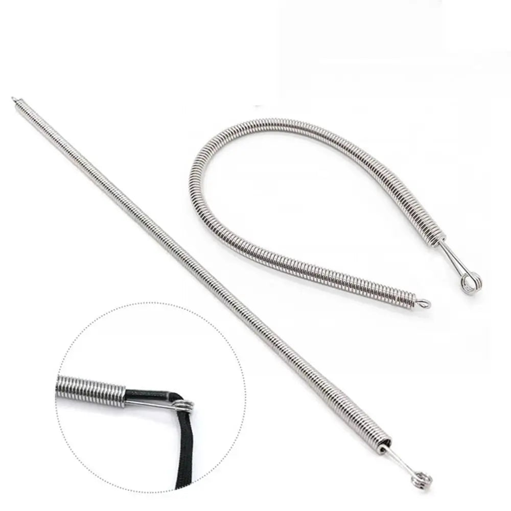 Stainless Flexible Steel Rope Thread Device Craft Garment Threading Tools Rope Threader Guides Durable Forceps Auxiliary