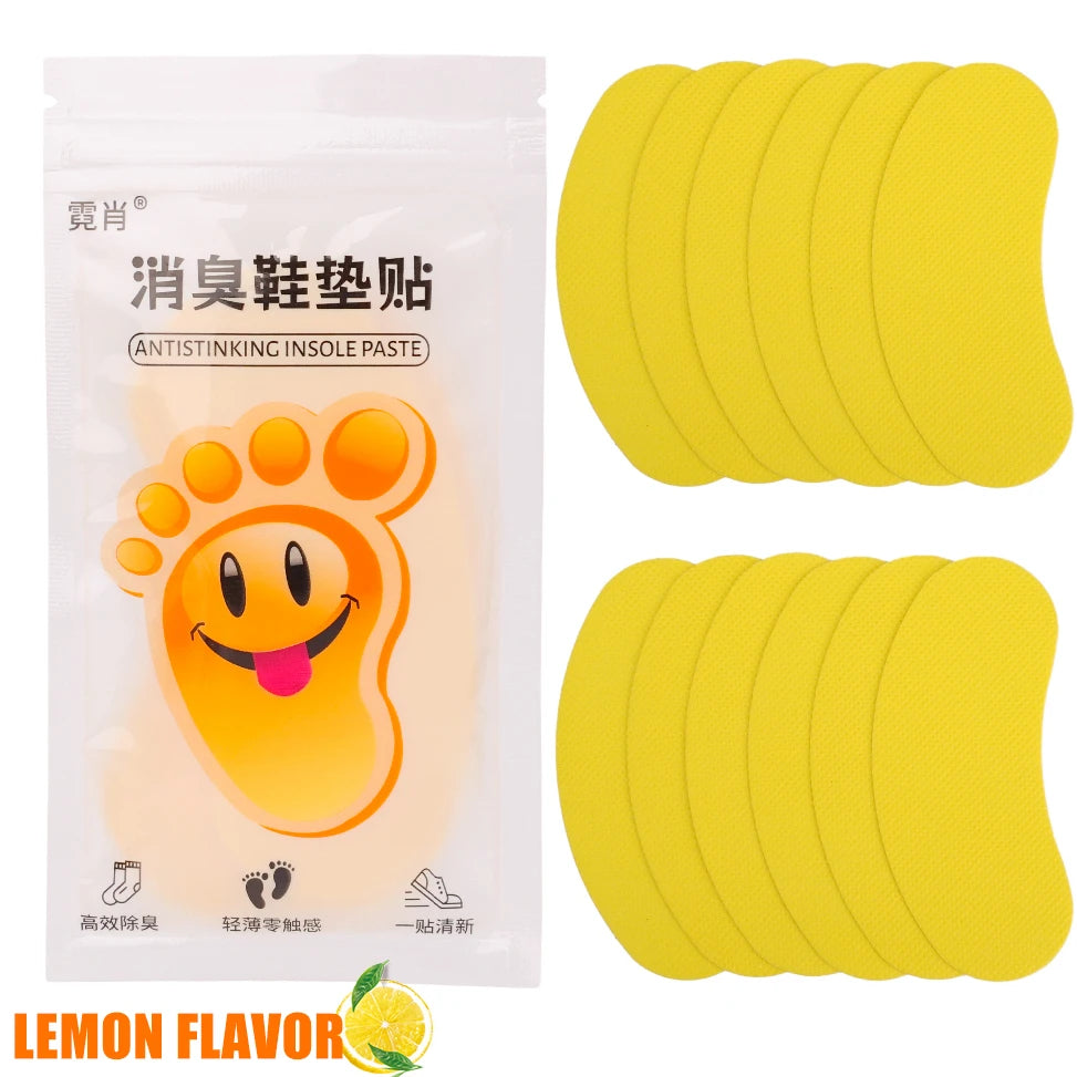 Shoe Deodorization Sticker Lightweight Fruit Fragrance Foot Deodorant Patch Breathable Eliminate Odor Paste Deodorizing Stickers