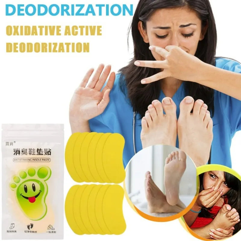 Shoe Deodorization Sticker Lightweight Fruit Fragrance Foot Deodorant Patch Breathable Eliminate Odor Paste Deodorizing Stickers