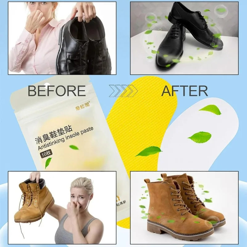 Shoe Deodorization Sticker Lightweight Fruit Fragrance Foot Deodorant Patch Breathable Eliminate Odor Paste Deodorizing Stickers