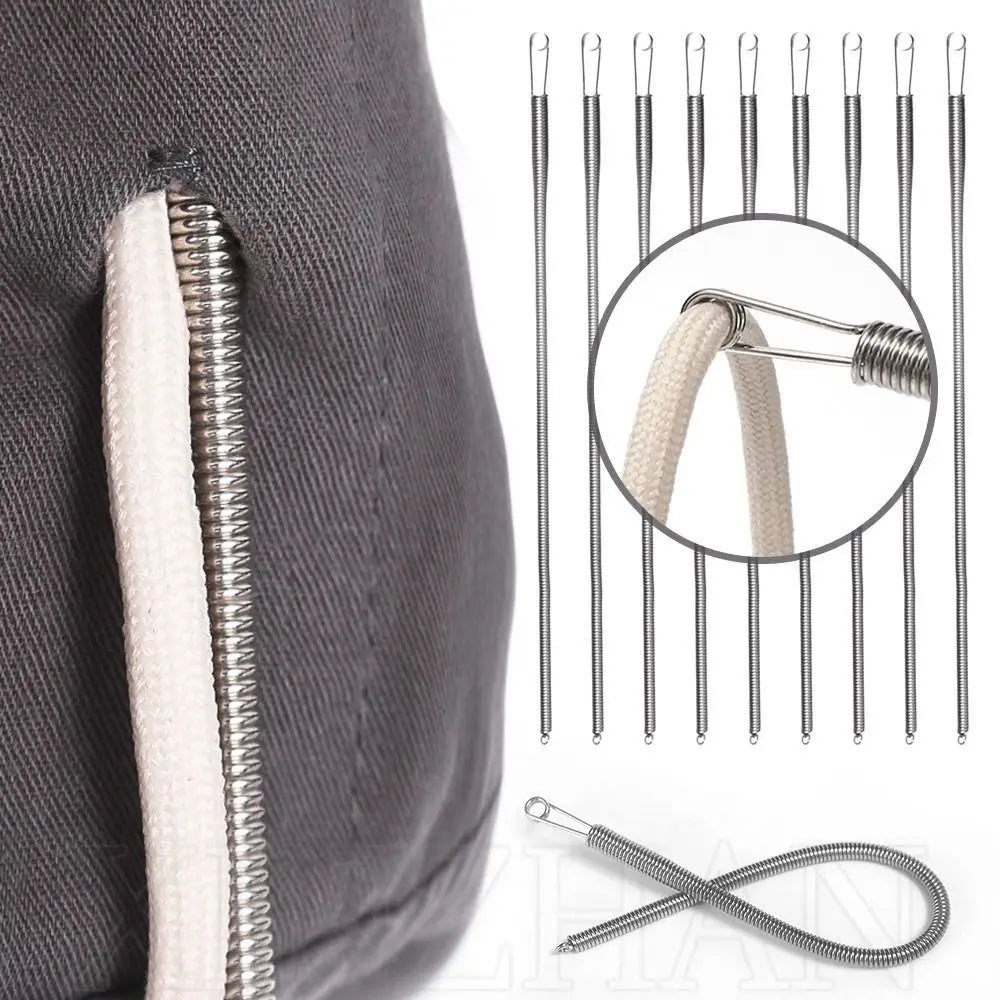 Stainless Flexible Steel Rope Thread Device Craft Garment Threading Tools Rope Threader Guides Durable Forceps Auxiliary