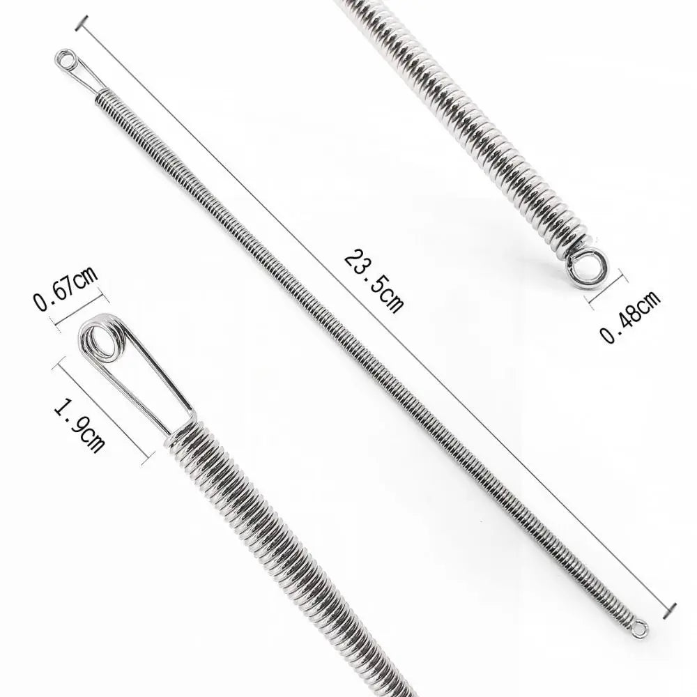 Stainless Flexible Steel Rope Thread Device Craft Garment Threading Tools Rope Threader Guides Durable Forceps Auxiliary