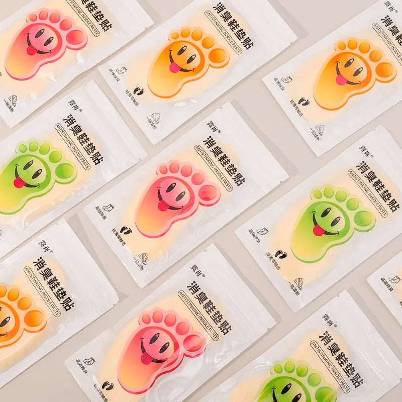 Shoe Deodorization Sticker Lightweight Fruit Fragrance Foot Deodorant Patch Breathable Eliminate Odor Paste Deodorizing Stickers